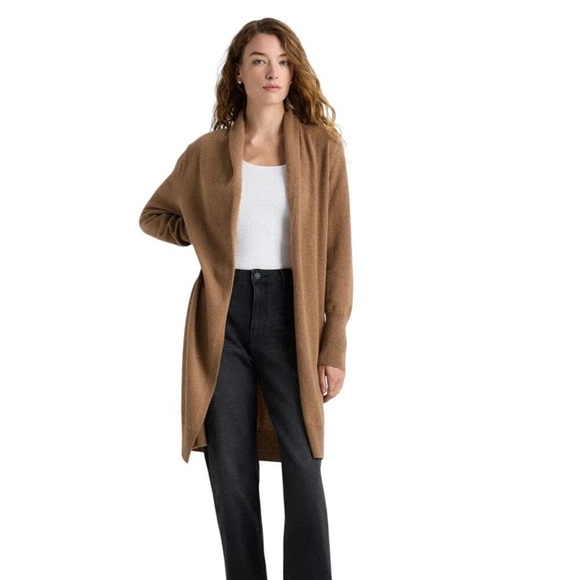 Quince Superfine Merino Wool Sweater Coat - Picture 5 of 5